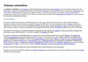 HST ET DOC- PEINTRES ORIENTALISTES